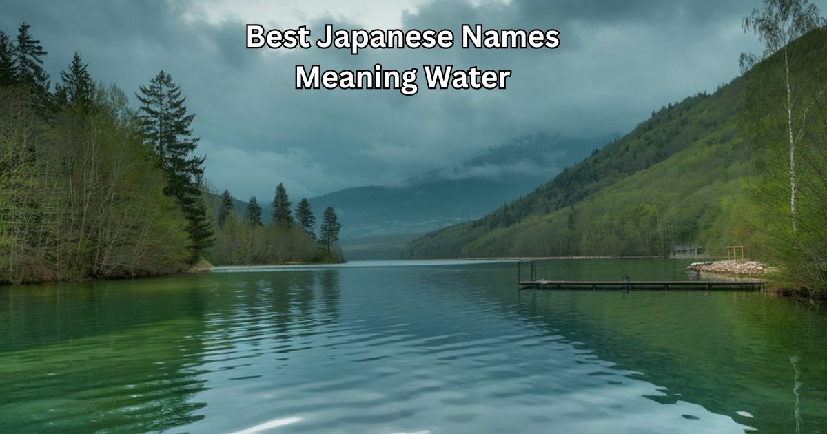 Best Japanese Names Meaning Water