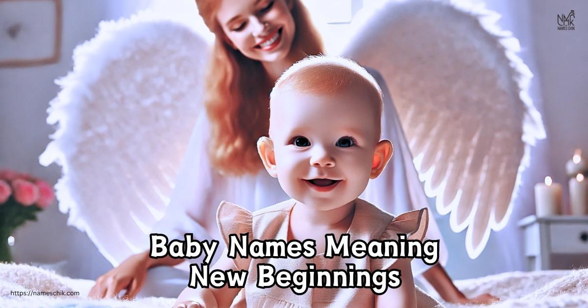 Baby Names that mean Rebirth or New Beginnings