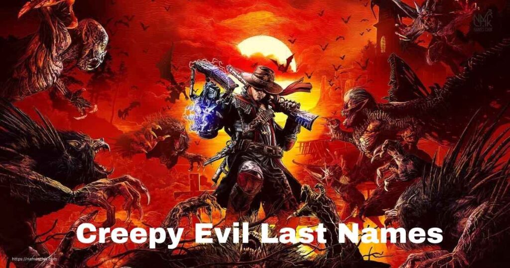 Creepy Evil Last Names