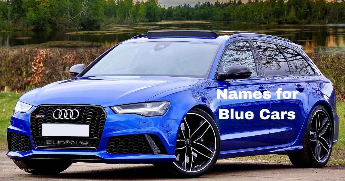Names for Blue Cars