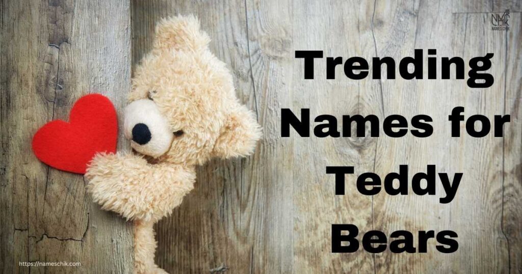 Trending Names for Teddy Bears