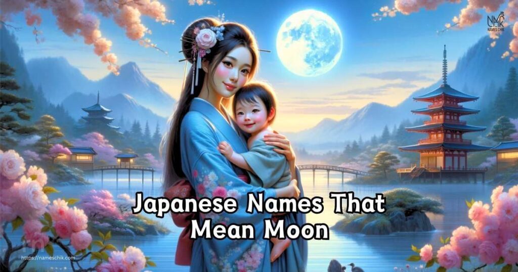 Unique Japanese Names Meaning Moon