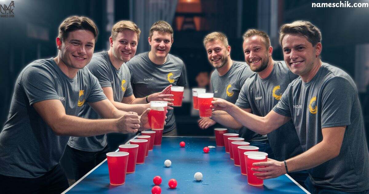 Beer Pong Team Names