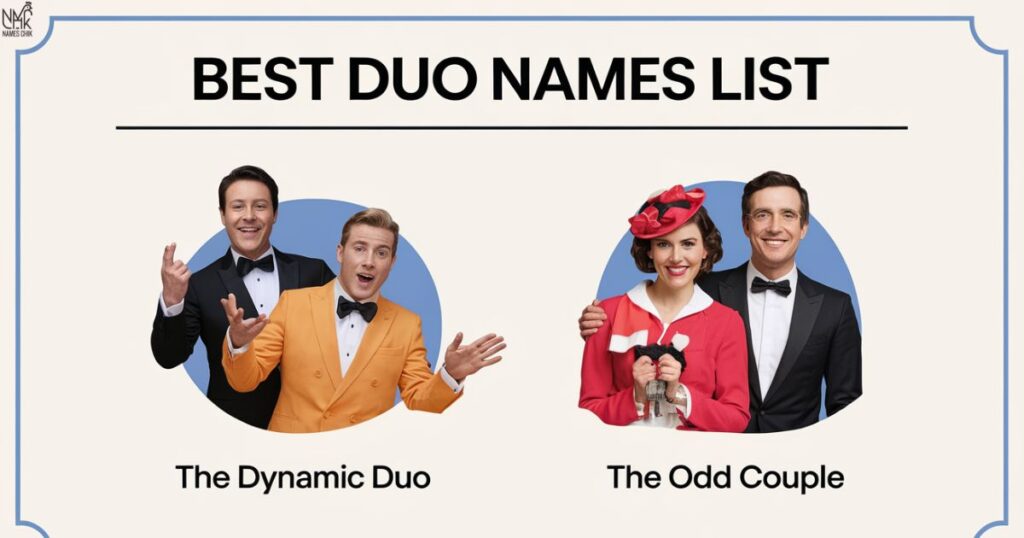 Best Duo Names List