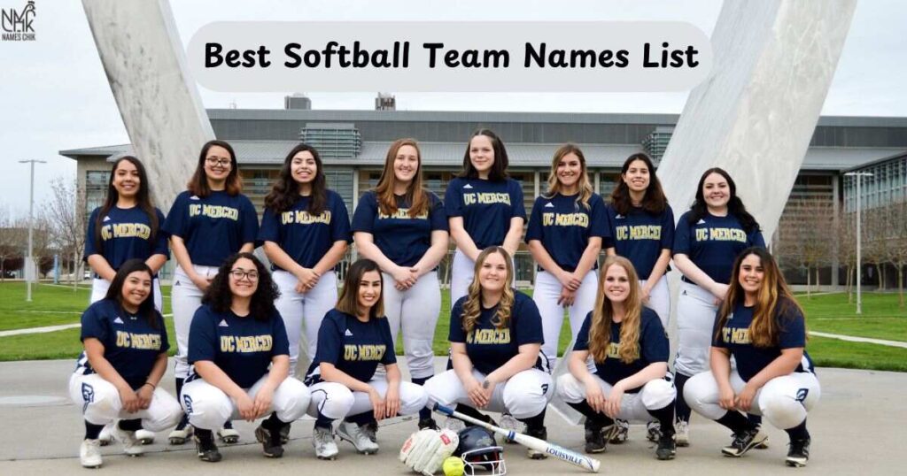 Best Softball Team Names List
