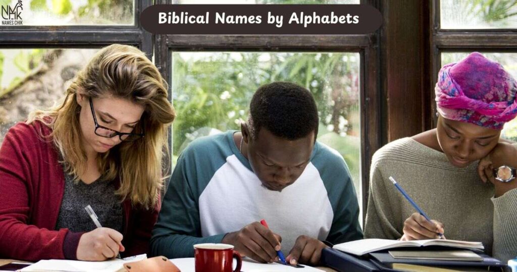 Biblical Names by Alphabets
