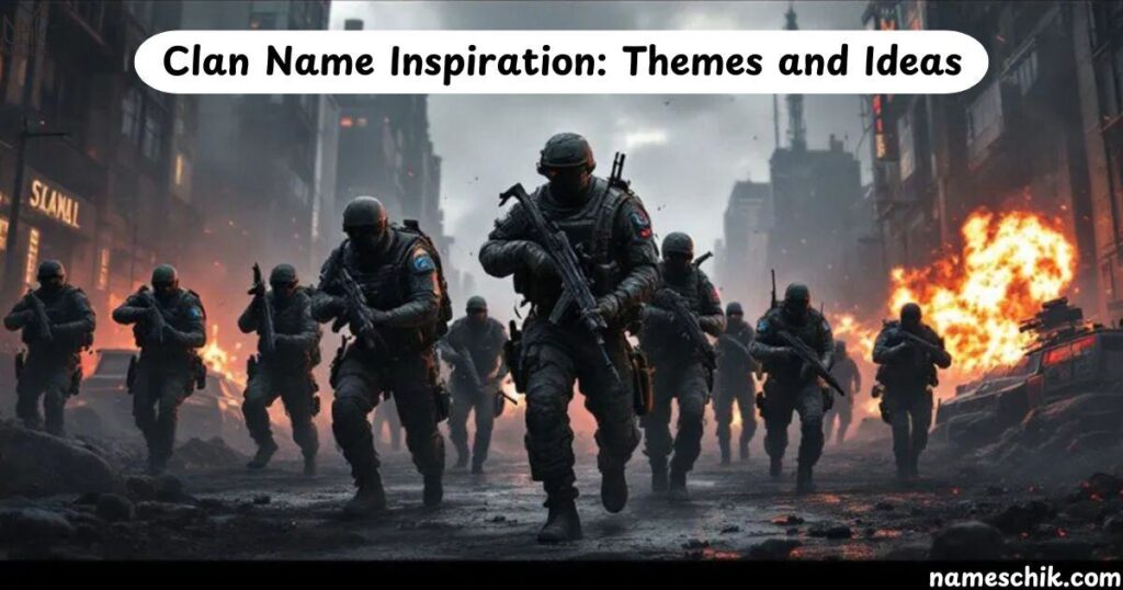 Clan Name Inspiration: Themes and Ideas
