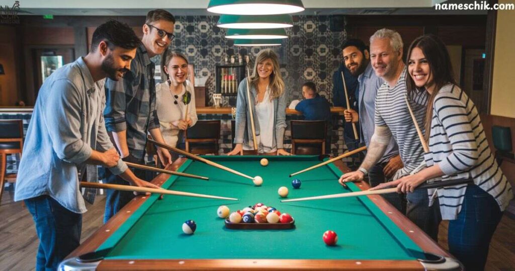 Pool Group Chat Names