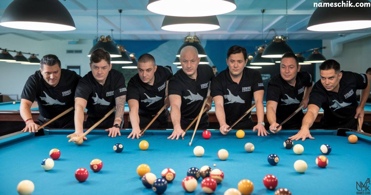Pool Team Names