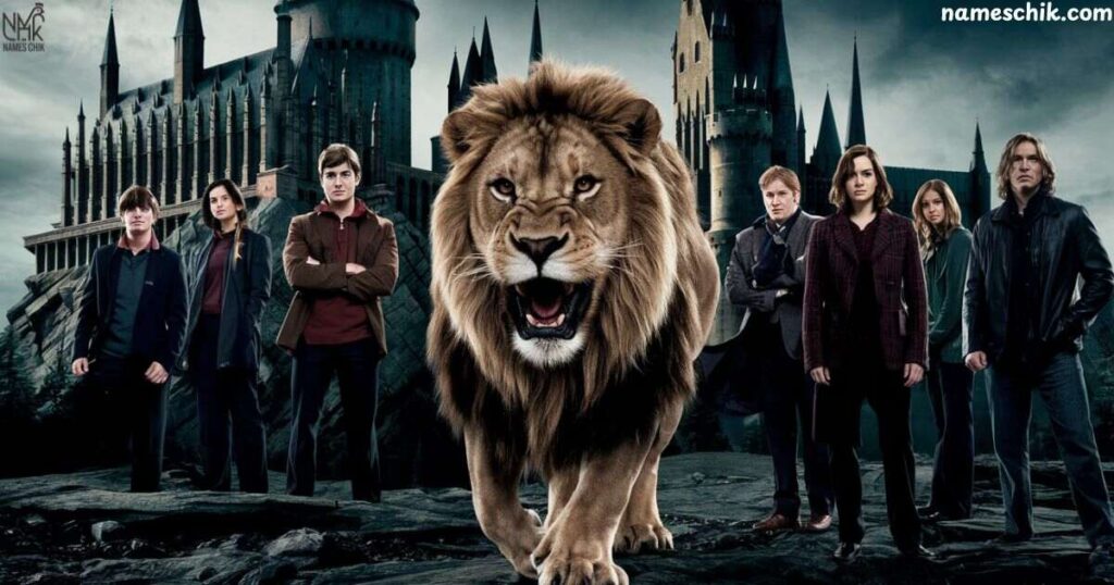 The Gryffindor Lions: Embodying Bravery and Chivalry