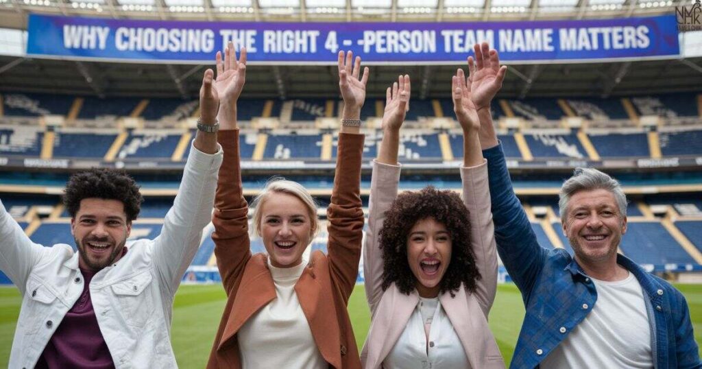 Why Choosing the Right 4-Person Team Name Matters
