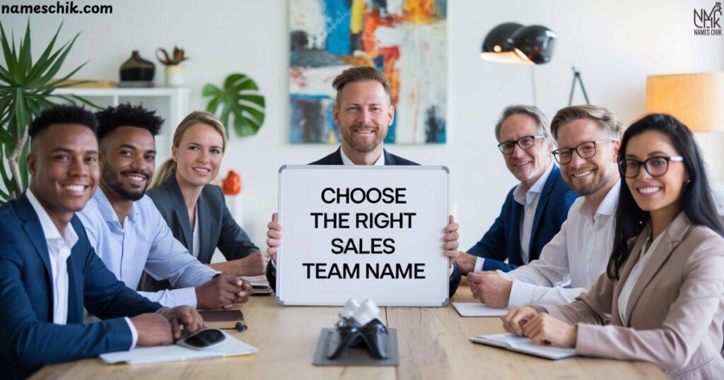 Choosing the Right Sales Team Name