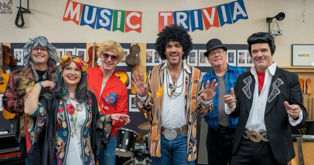 Music Trivia Team Names for Adults