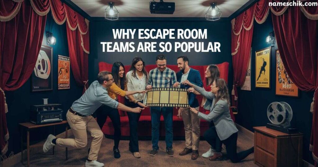 Why Escape Room Teams Are So Popular