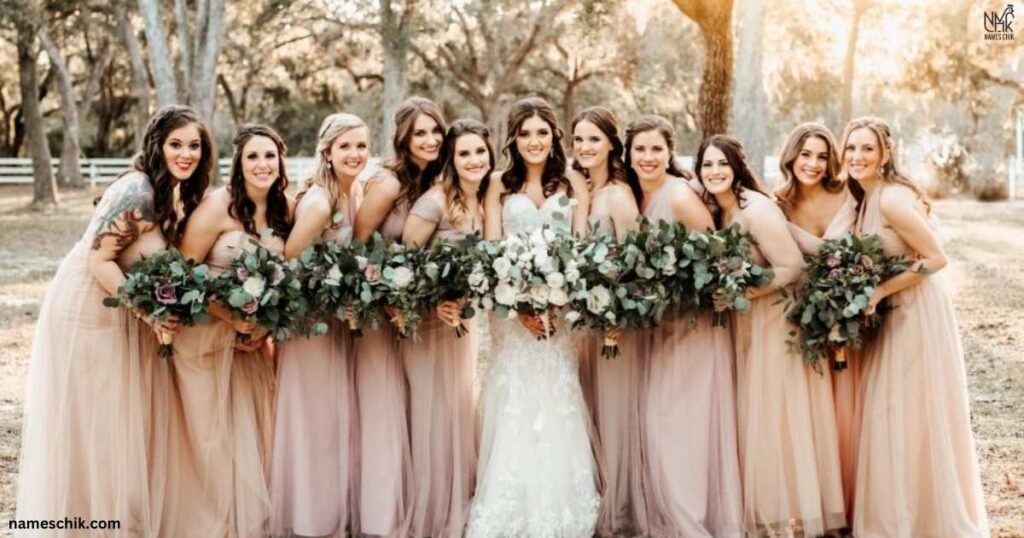 Classy and Elegant Bridesmaid Chat Names