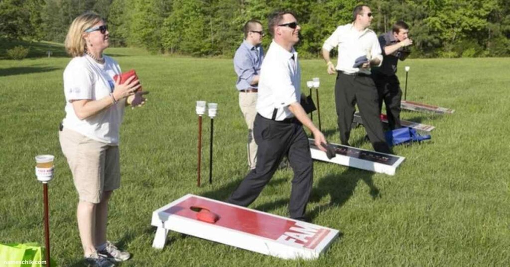 Cornhole Team Names Ideas